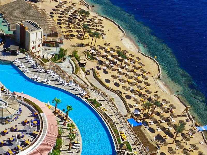 Παραθαλάσσιο resort στο Σαρμ Ελ Σέιχ στην Ερυθρά Θάλασσα